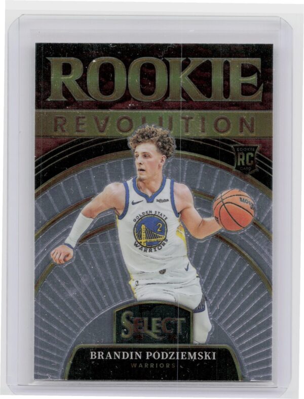 2023-24 Select Brandin Podziemski RC #19 Warriors Rookie Revolution
