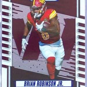 2023 Absolute Brian Robinson Jr. Blue #61 Commanders