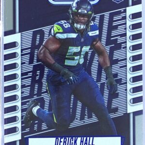 2023 Absolute Derick Hall Blue RC #165 Seahawks