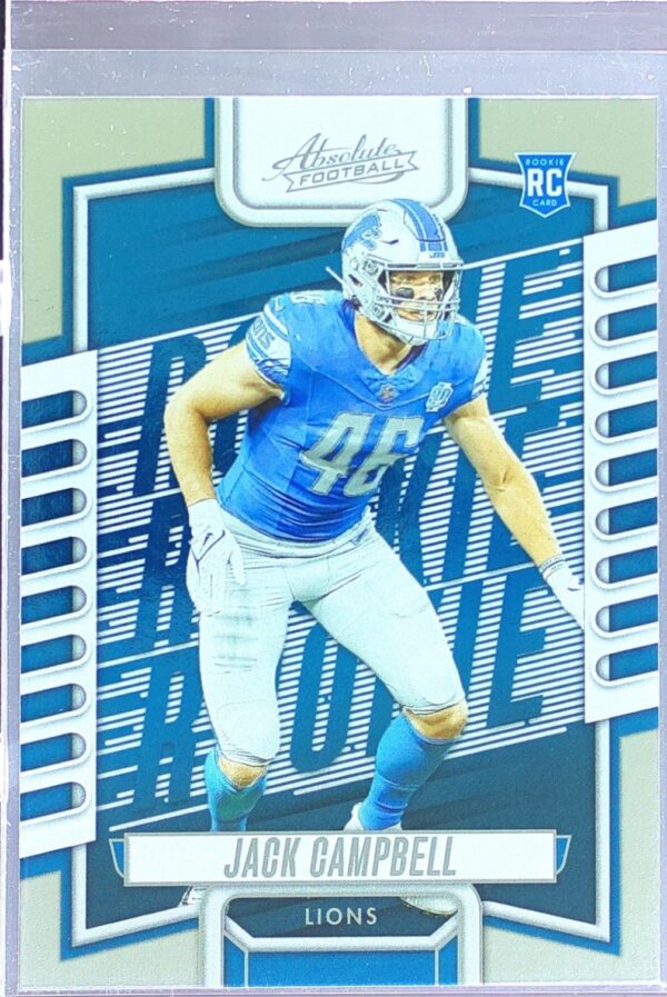 2023 Absolute Jack Campbell Retail RC #154 Lions