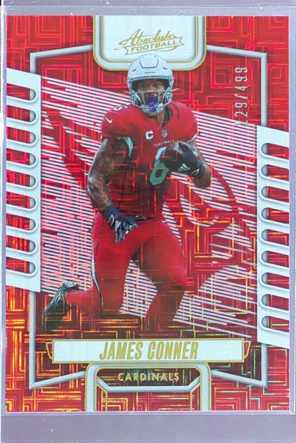 2023 Absolute James Conner Red Squares /499 #45 Cardinals