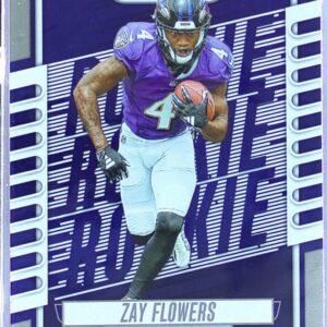 2023 Absolute Zay Flowers Retail RC #111 Ravens