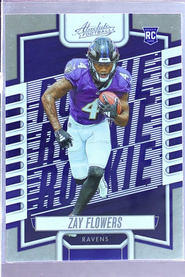 2023 Absolute Zay Flowers Retail RC #111 Ravens