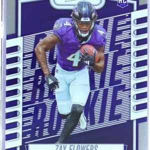 2023 Absolute Zay Flowers Retail RC #111 Ravens