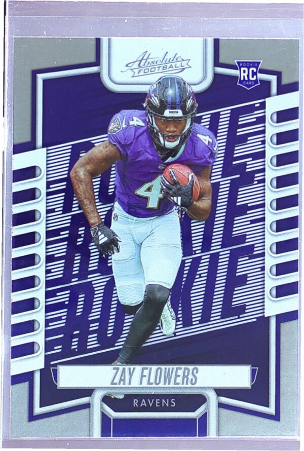 2023 Absolute Zay Flowers Retail RC #111 Ravens