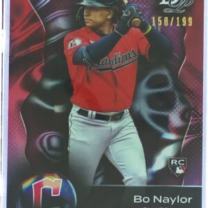 2023 Bowman Platinum Bo Naylor Pink Ice Foil /199 RC #82 Guardians