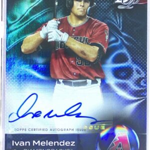 2023 Bowman Platinum Ivan Melendez Auto #TOP-85 Diamondbacks Top Prospects Auto