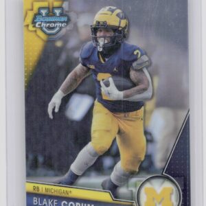 2023 Bowman University Chrome Blake Corum #182 Wolverines