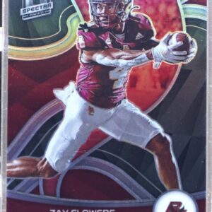 2023 Chronicles Draft Zay Flowers RC #50 Eagles Spectra