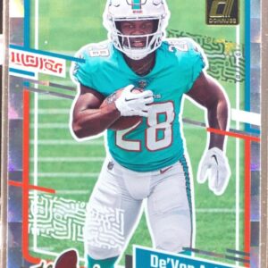 2023 Donruss De'Von Achane RC #27 Dolphins The Rookies