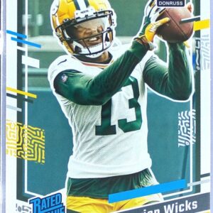 2023 Donruss Dontayvion Wicks RC #333 Packers