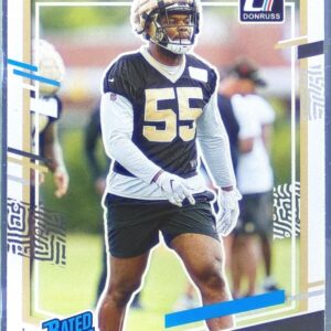2023 Donruss Isaiah Foskey RC #373 Saints