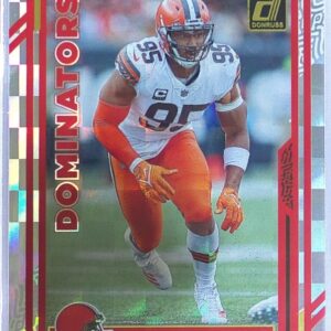 2023 Donruss Myles Garrett #D-35 Browns Dominators