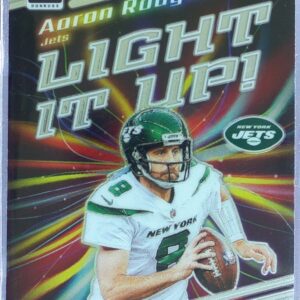 2023 Donruss Optic Aaron Rodgers #LU-AR Jets Light It Up!