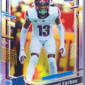 2023 Donruss Optic Emmanuel Forbes Holo RC #299 Commanders