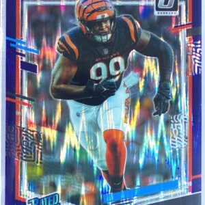 2023 Donruss Optic Myles Murphy Purple Shock RC #222 Bengals