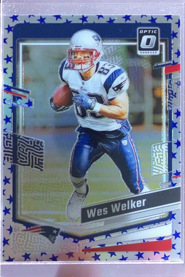 2023 Donruss Optic Wes Welker Stars #133 Patriots