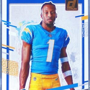 2023 Donruss Quentin Johnston RC #8 Chargers Rated Rookie Portrait