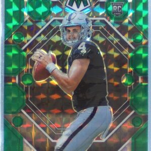 2023 Mosaic Aidan O'Connell Green Mosaic RC #281 Raiders