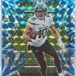 2023 Mosaic Allen Lazard Reactive Blue Mosaic #76 Jets