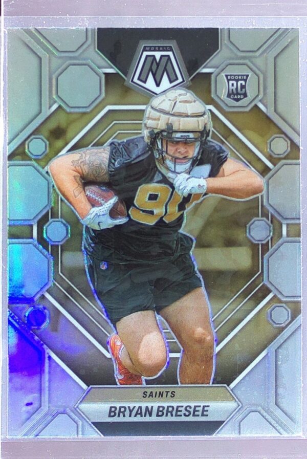 2023 Mosaic Bryan Bresee Silver #289 Saints