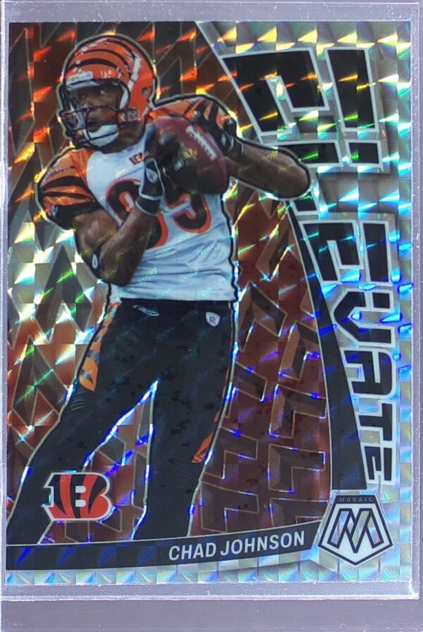2023 Mosaic Chad Johnson #E-CJ Bengals Elevate Mosaic