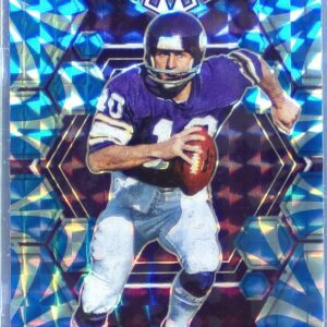 2023 Mosaic Fran Tarkenton Reactive Blue Mosaic #159 Vikings