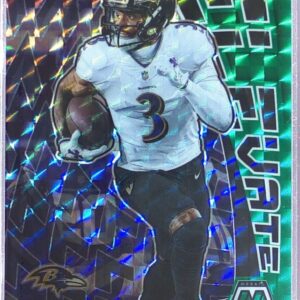 2023 Mosaic Odell Beckham Jr. #E-OBJ Ravens Elevate Mosaic Green