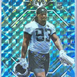 2023 Mosaic Tyler Lacy Reactive Blue Mosaic #370 Jaguars