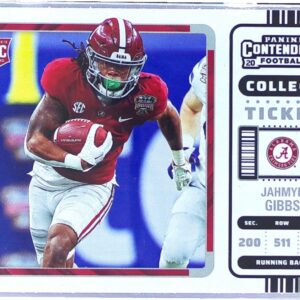 2023 Panini Chronicles Draft Picks Jahmyr Gibbs RC #8 Tide Contenders College