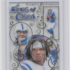 2023 Panini Illusions Anthony Richardson #14 Colts King of Cards