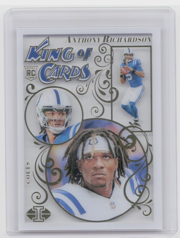 2023 Panini Illusions Anthony Richardson #14 Colts King of Cards