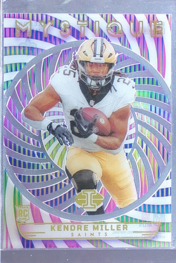 2023 Panini Illusions Kendre Miller RC #22 Saints Mystique
