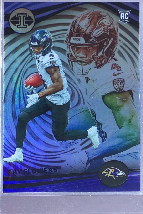 2023 Panini Illusions Zay Flowers RC #10 Ravens