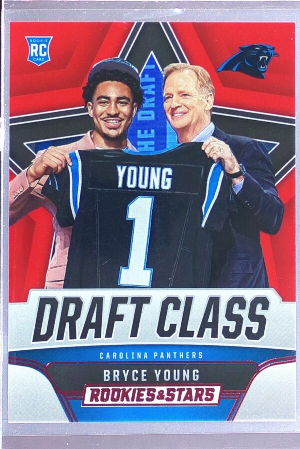 2023 Panini Rookies & Stars Bryce Young RC #DC-3 Panthers Draft Class Longevity