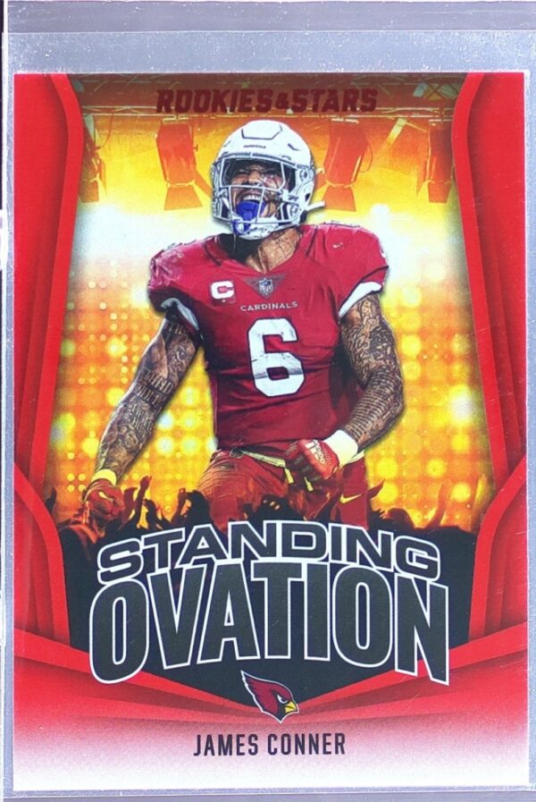 2023 Panini Rookies & Stars James Conner #SO-9 Cardinals Standing Ovation