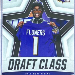 2023 Panini Rookies & Stars Zay Flowers RC #DC-20 Ravens Draft Class