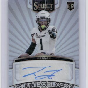 2023 Panini Select Draft Picks Tre Tucker Auto #YS-TTU Bearcats Youth Explosion
