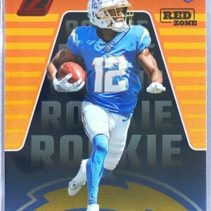 2023 Panini Zenith Derius Davis Red Zone RC #131 Chargers