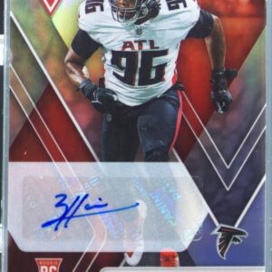 2023 Phoenix Zach Harrison RC Auto #177 Falcons Rookie Autographs Silver