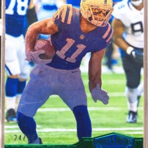 2023 Plates & Patches Michael Pittman Jr. Green /25 #66 Colts