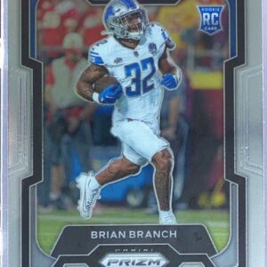 2023 Prizm Brian Branch RC #328 Lions