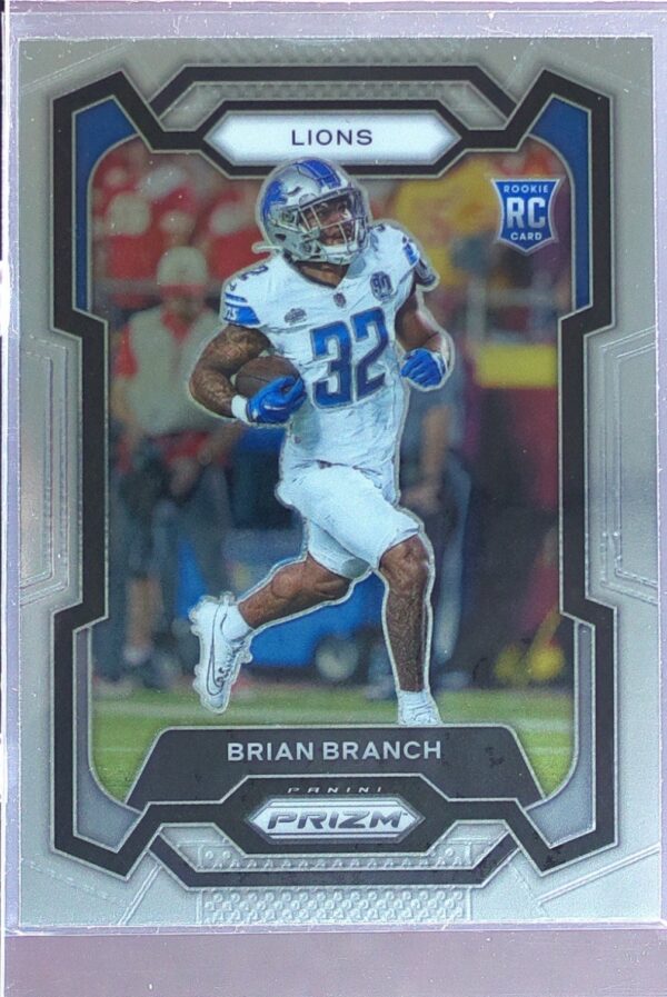 2023 Prizm Brian Branch RC #328 Lions