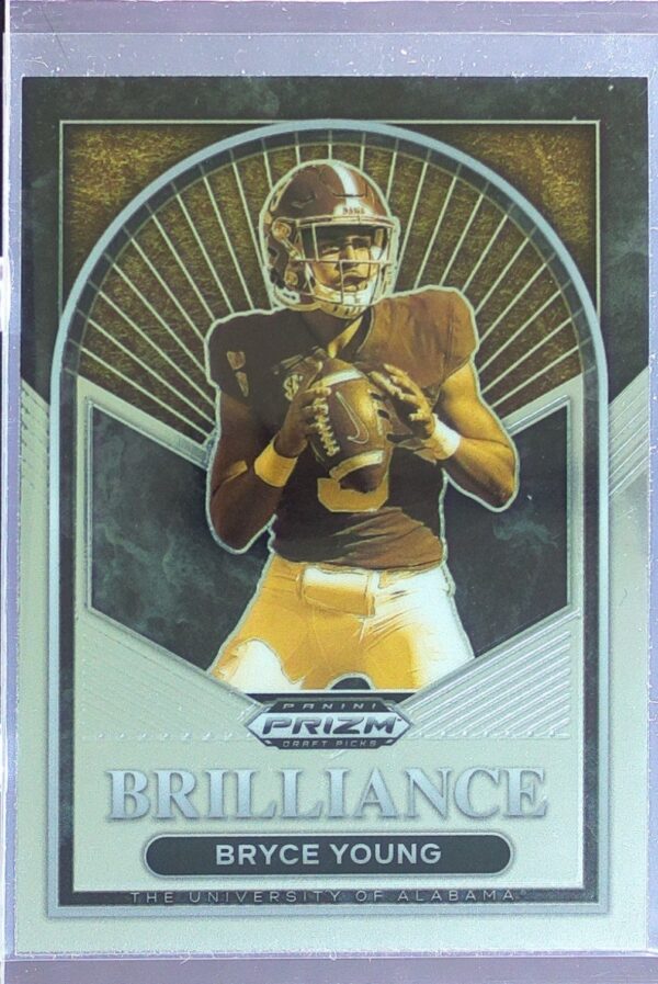 2023 Prizm Draft Picks Bryce Young RC #BR-16 Tide Brilliance