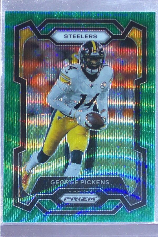 2023 Prizm George Pickens Green Wave #248 Steelers