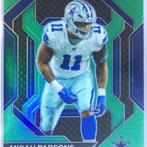 2023 Prizm Micah Parsons #H-18 Cowboys Emergent Prizms Green