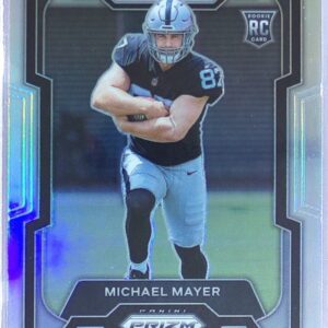 2023 Prizm Michael Mayer Silver RC #361 Raiders