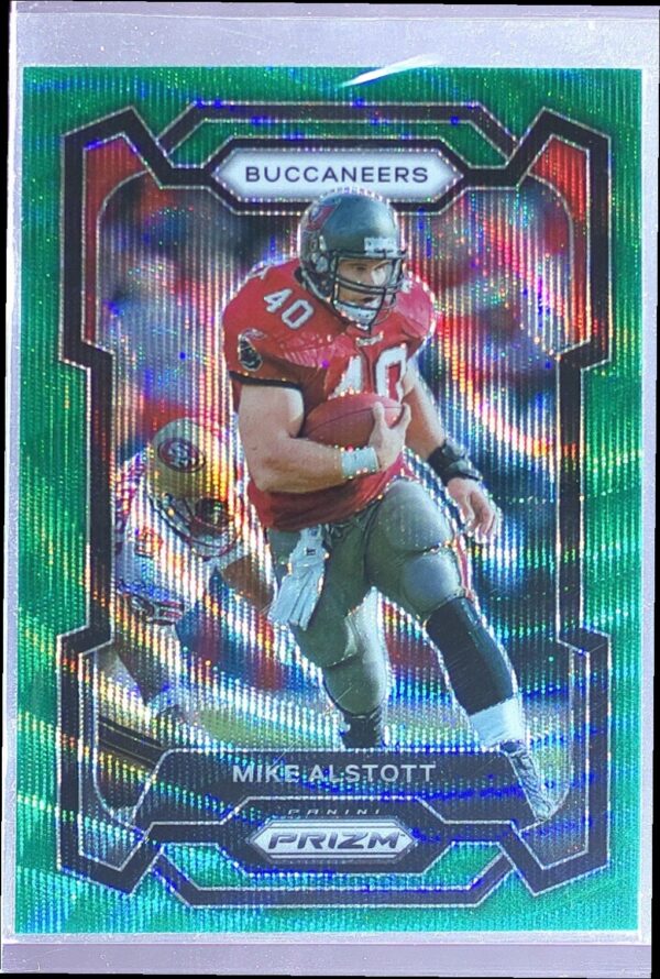 2023 Prizm Mike Alstott Green Wave #280 Buccaneers