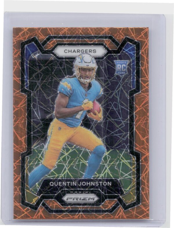 2023 Prizm Quentin Johnston Lazer #353 Chargers