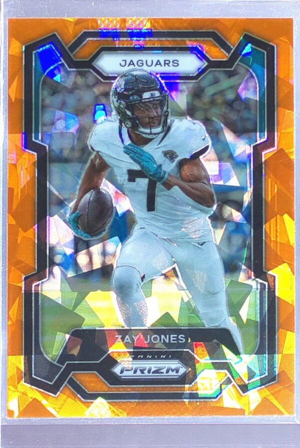 2023 Prizm Zay Jones Orange Ice #141 Jaguars
